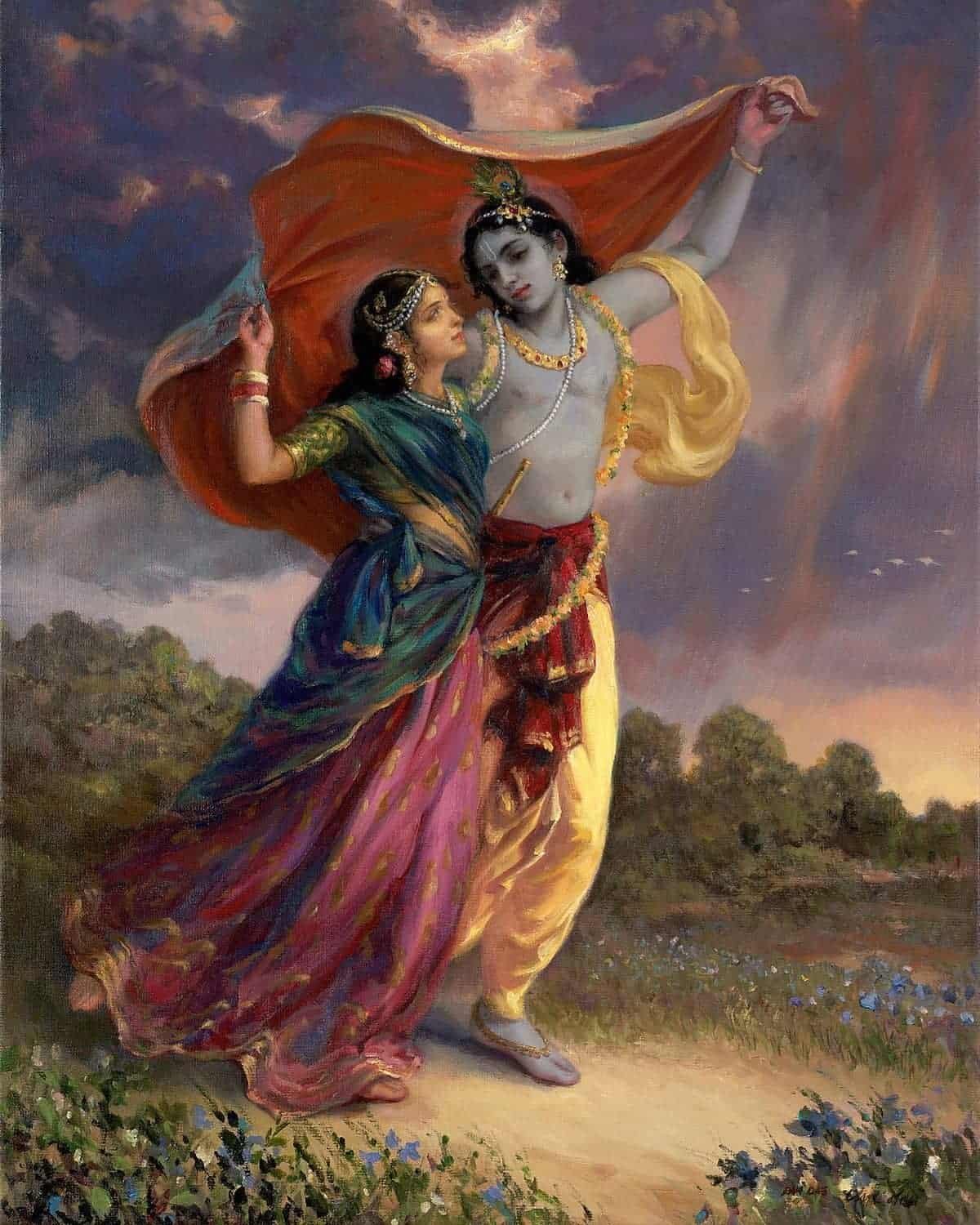 Radha Krishna Wallpaper