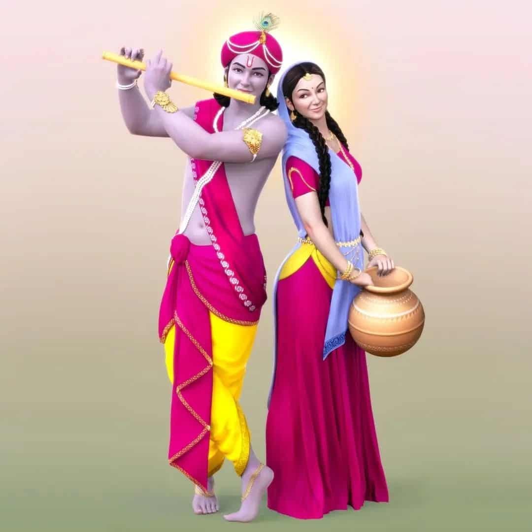 Radha Krishna Pic
