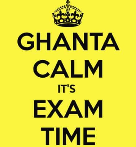 Exam Time DP Pic