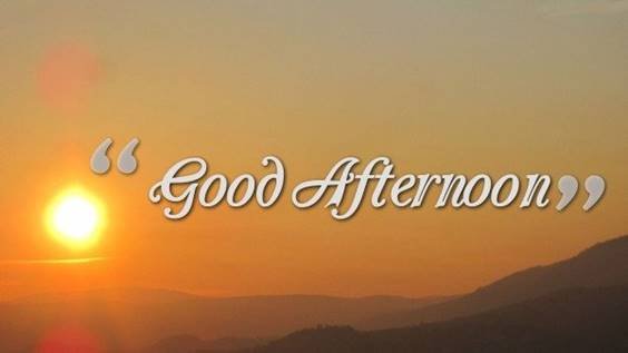 New Good Afternoon Photo