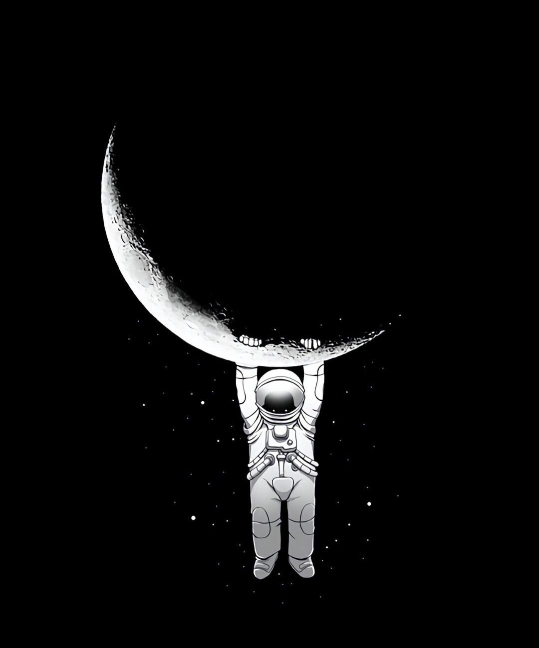 Stylish Black DP for Whatapp