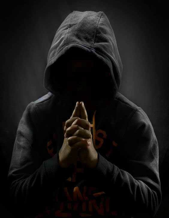 Black DP for Whatsapp