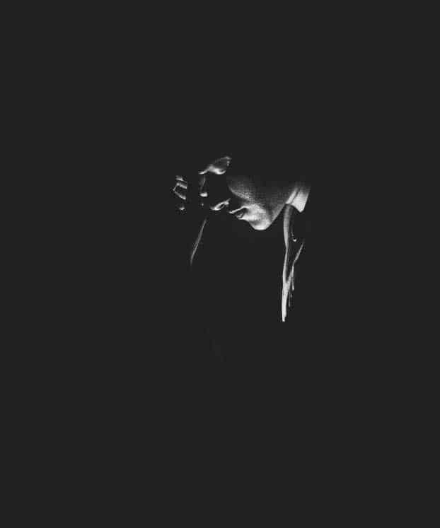 Stylish Black DP for Whatsapp