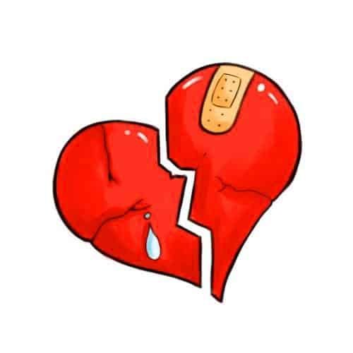 Sad Broken Heart DP