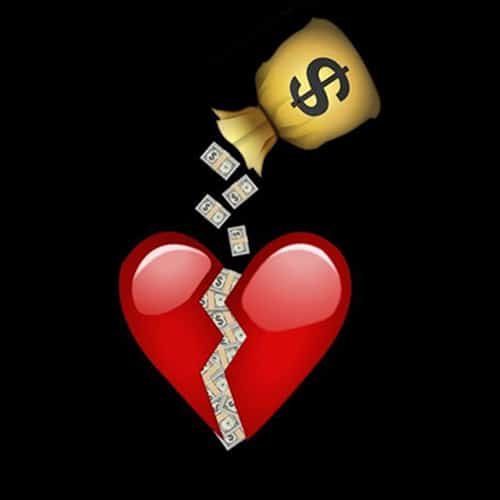 Broken Heart DP for Whatsapp