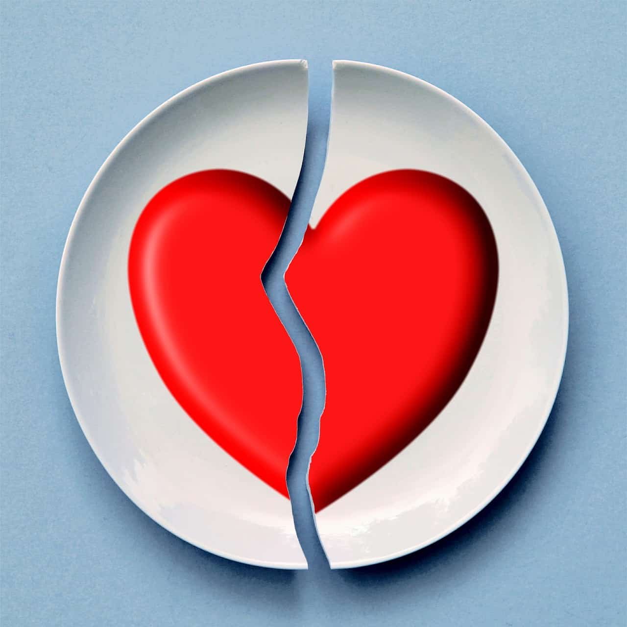 Broken Heart Whatsapp DP