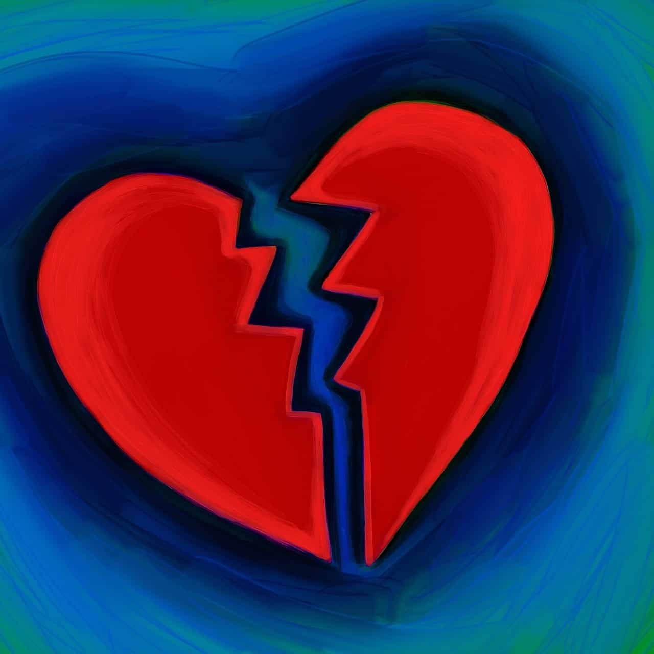 Broken Heart Whatsapp DP