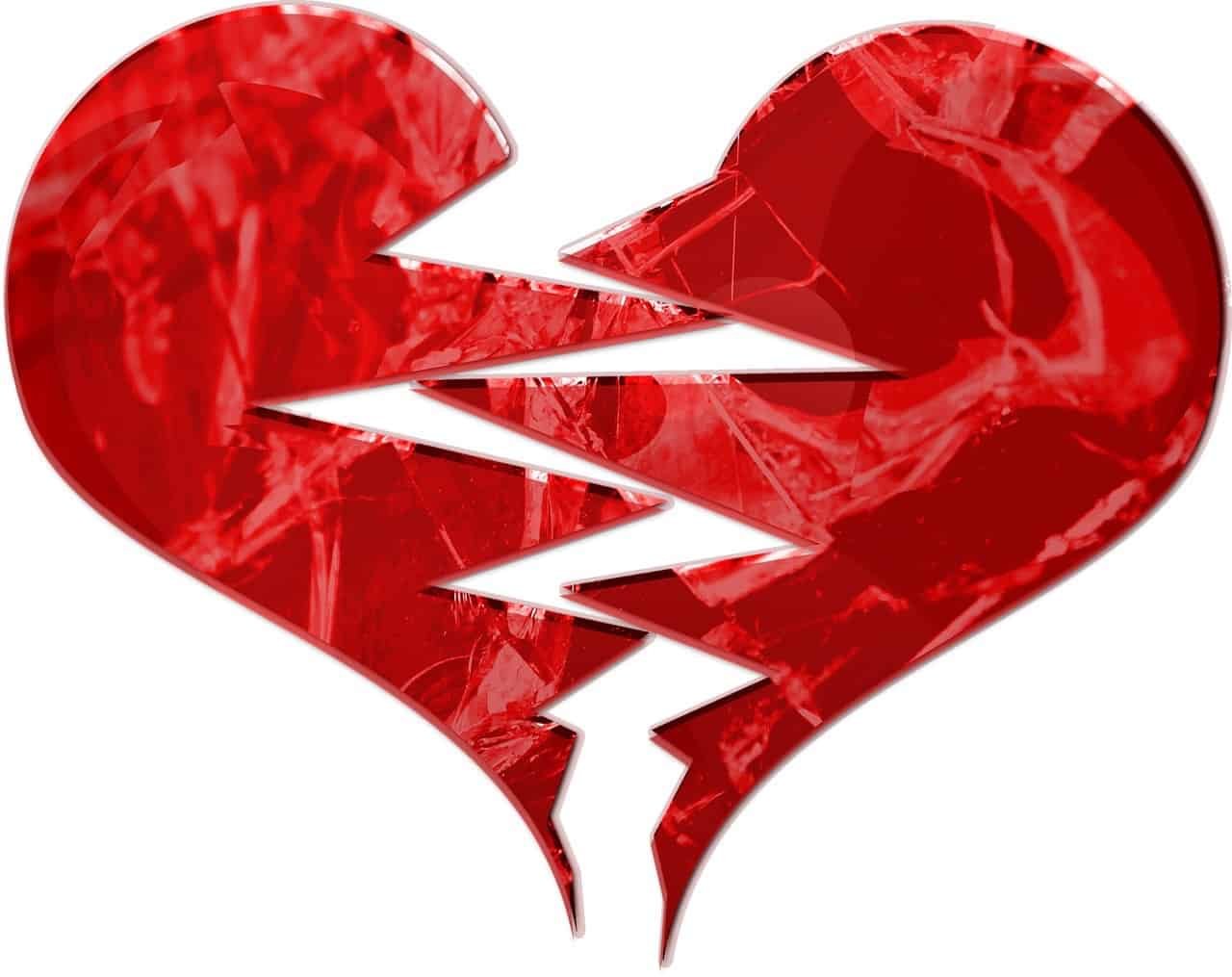 Broken Heart Whatsapp DP