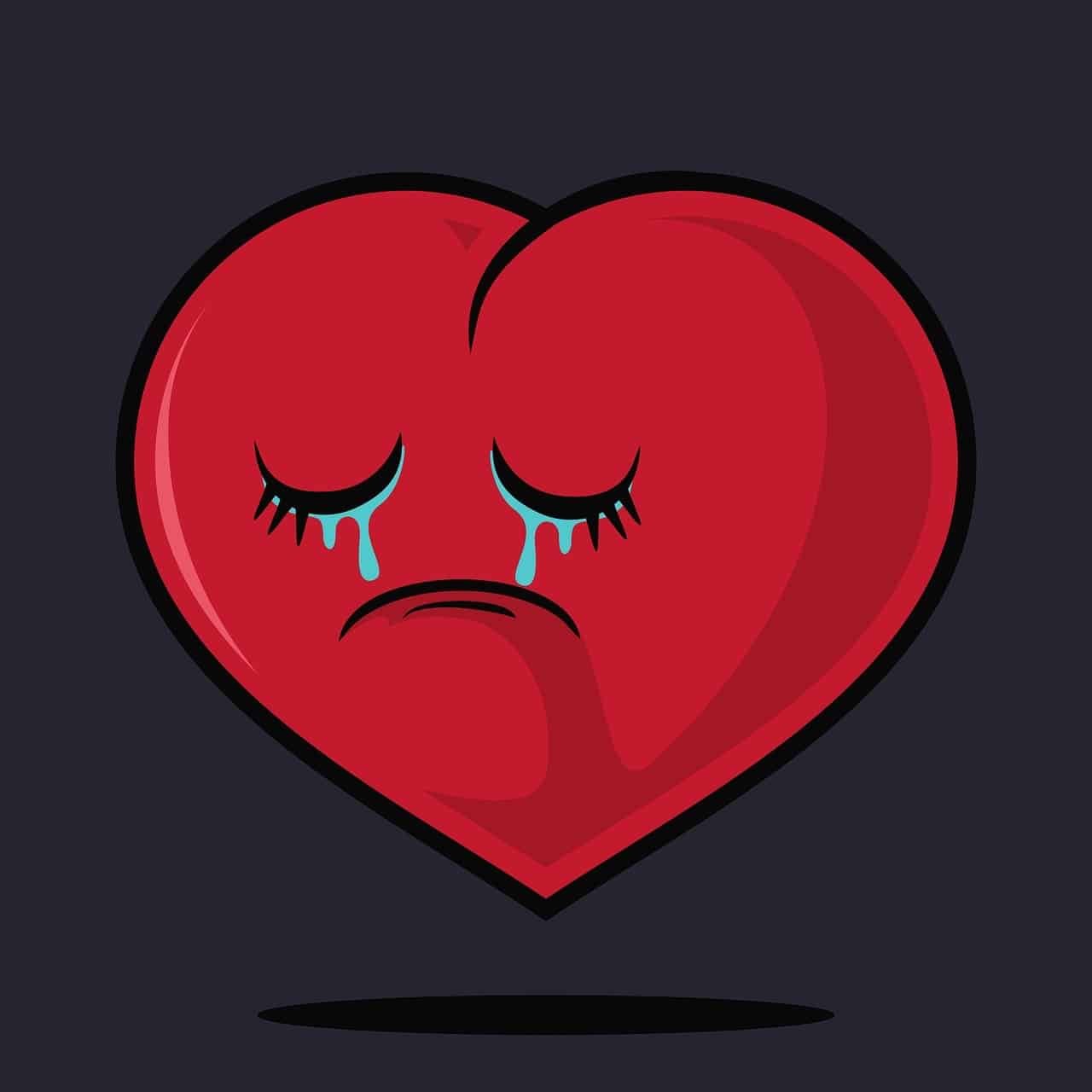 Broken Heart Whatsapp DP