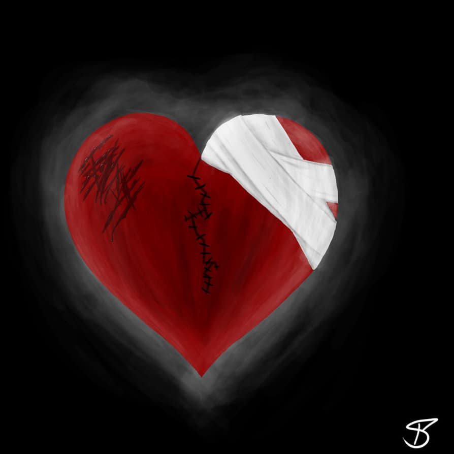 Broken Heart DP for Instagram