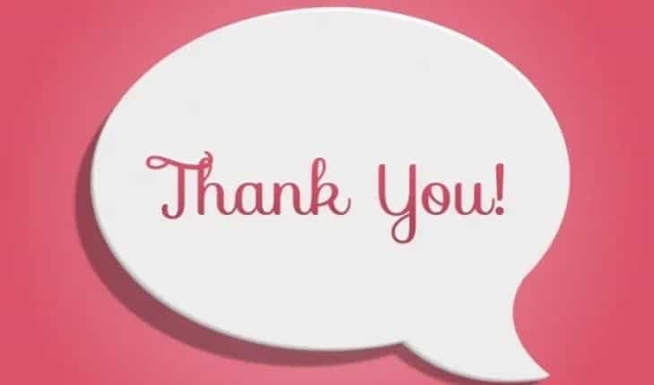 Thank You Pics