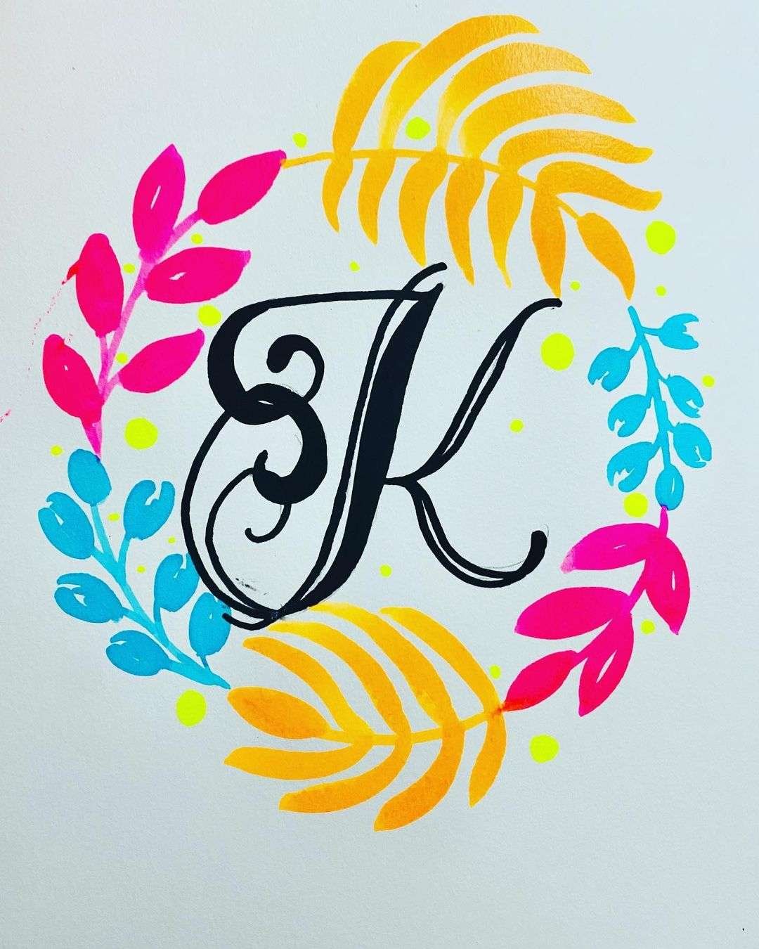Love K Name DP