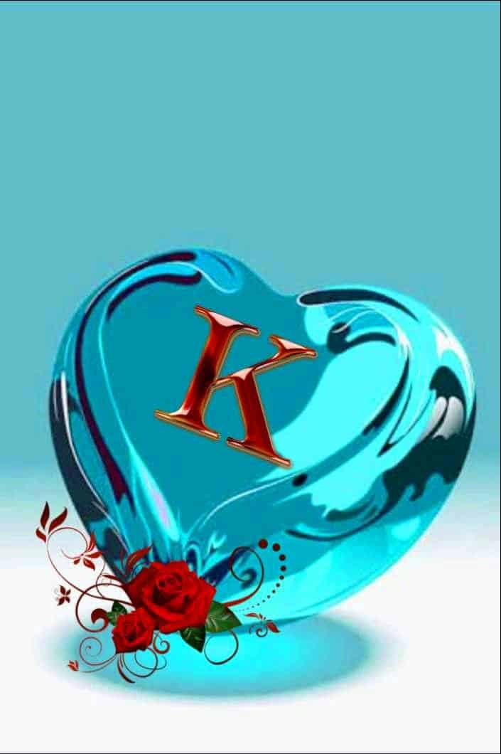 Cute K Name DP