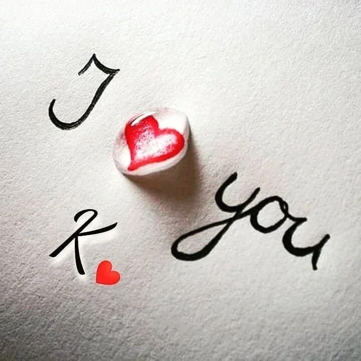 Cute K Name DP
