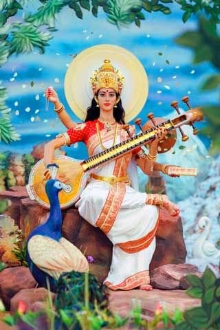 Saraswati Maa Image