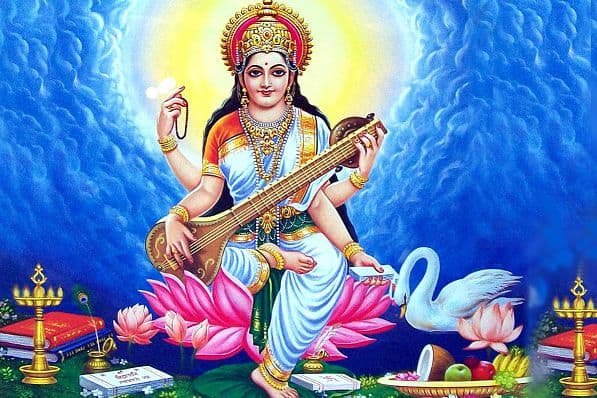 Saraswati Maa Image