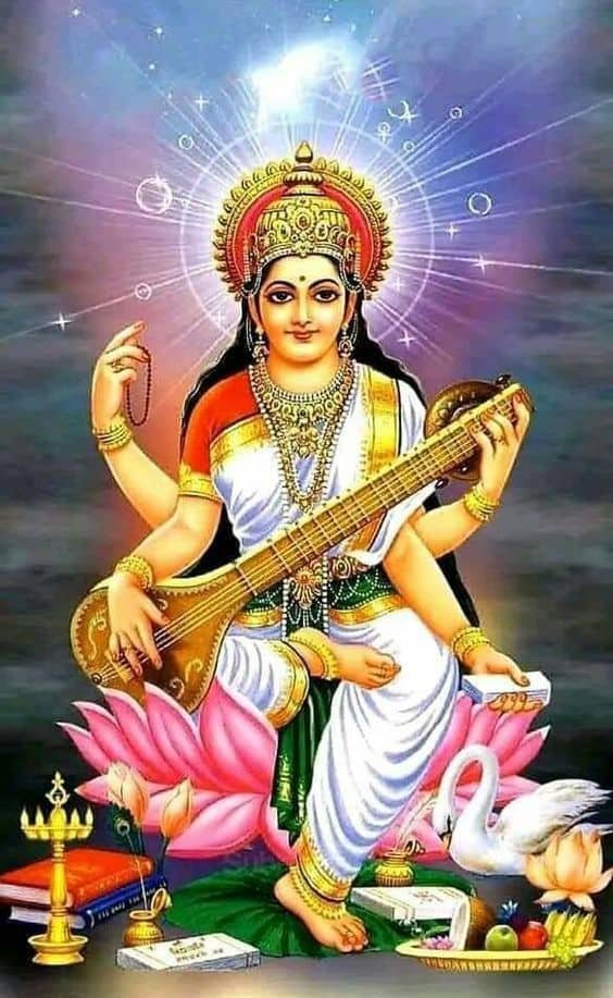 Saraswati Maa Image