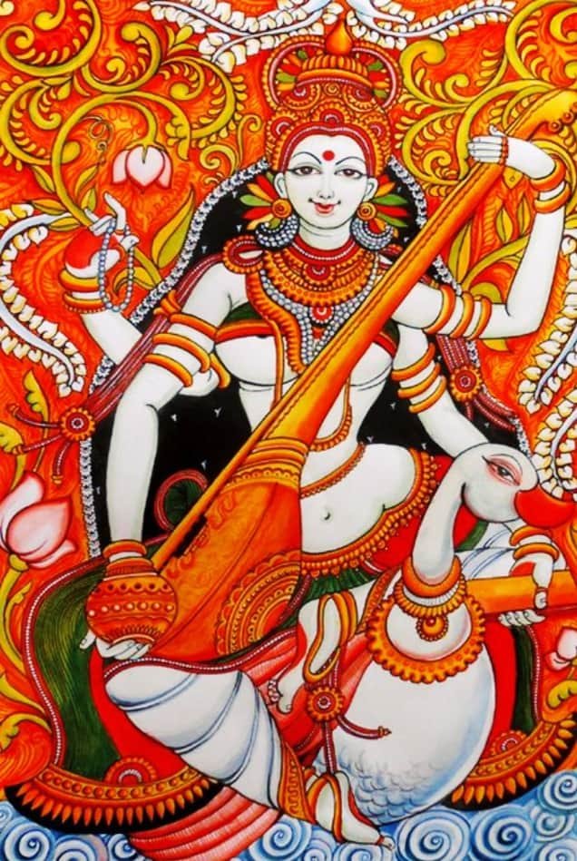 Jai Maa Saraswati Image