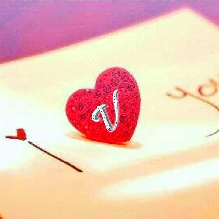 V Name DP for Whatsapp