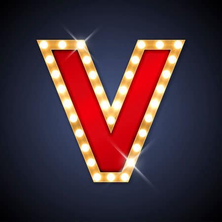 V Name DP for Whatsapp