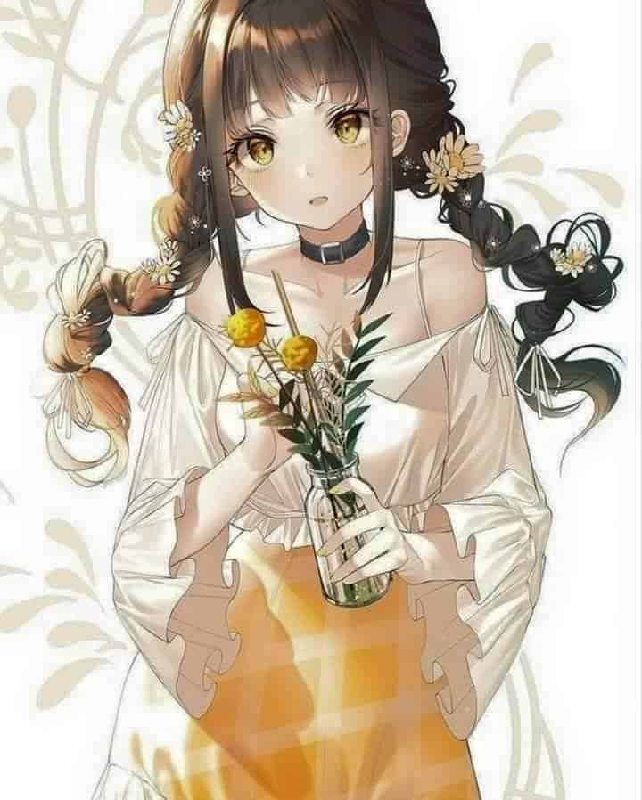 Cartoon DP for Girls