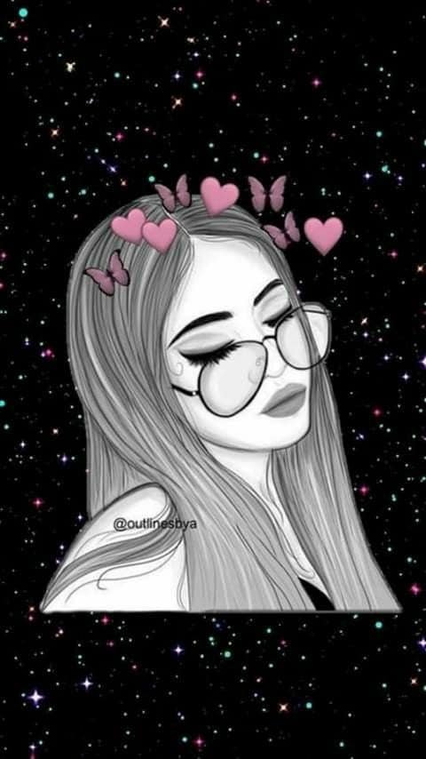 Cartoon Girl DP