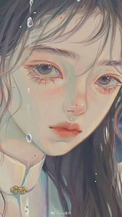 Cartoon Girl DP HD