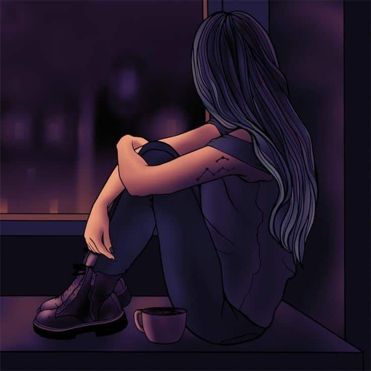 Cartoon Girl DP HD