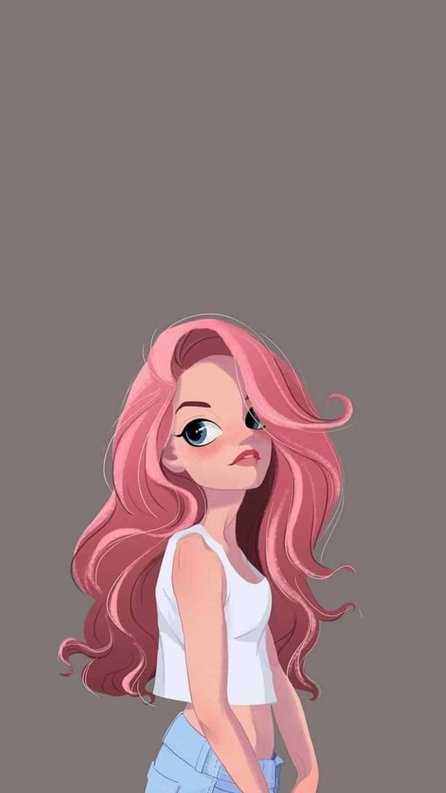 Girl Cartoon Photo
