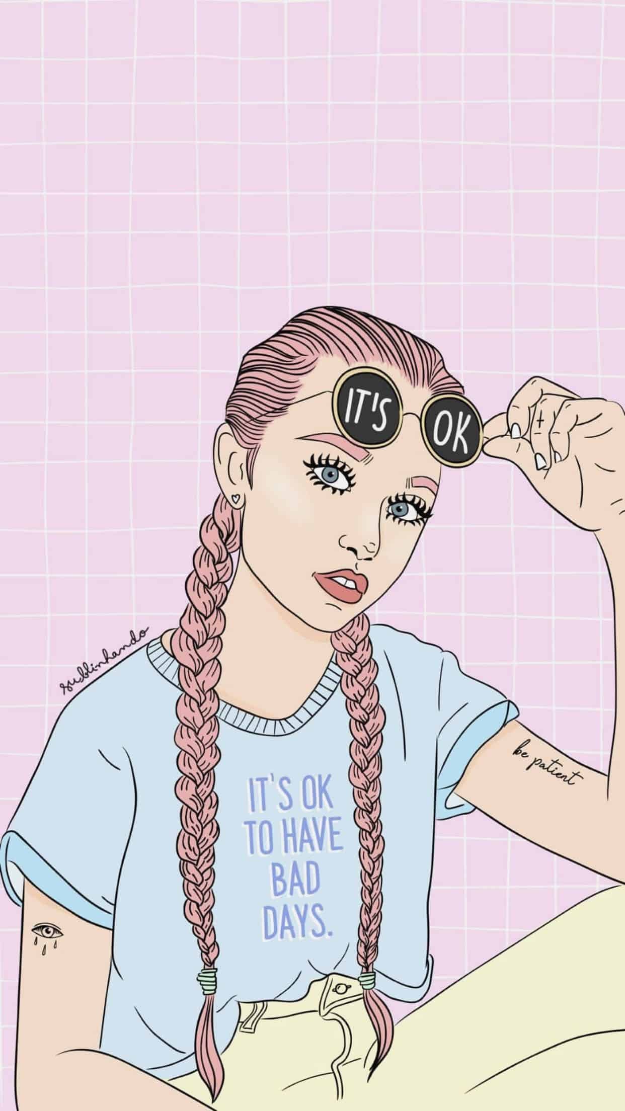 Cartoon DP for Girls