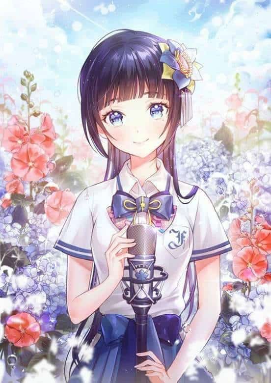 Cartoon DP for Girls