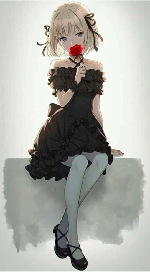 Cute Cartoon DP for Girls