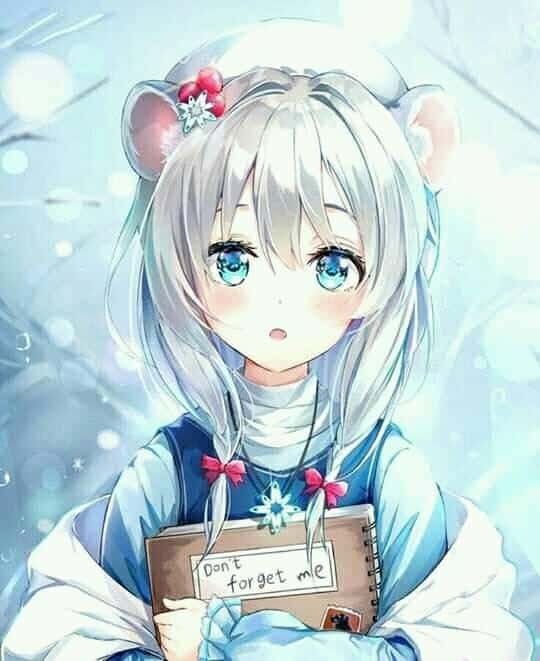 Cute Cartoon DP for Girls
