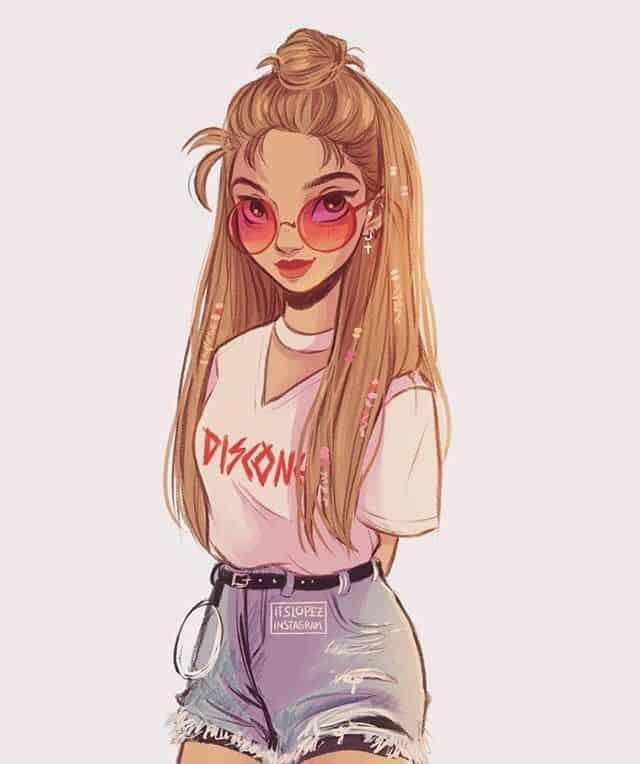Girls Cartoon DP
