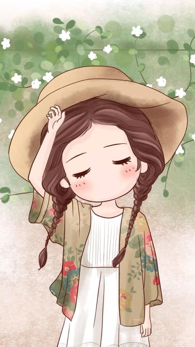 Cartoon Girl DP