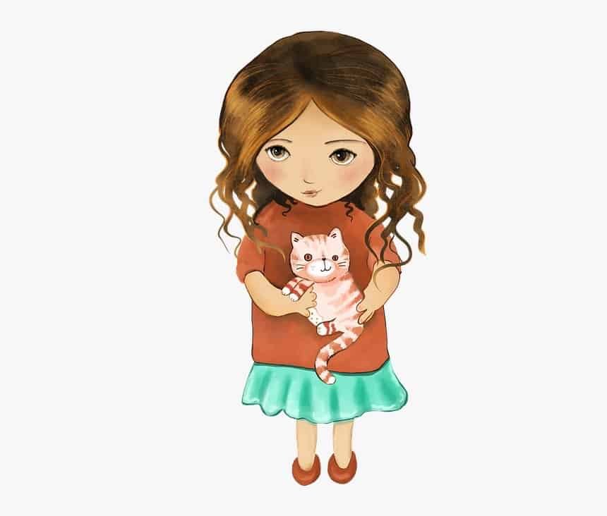 Cartoon Girl DP