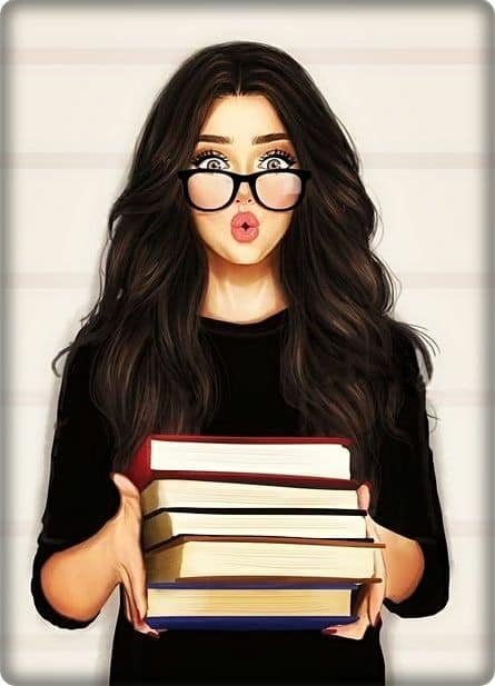 Cartoon Girl DP