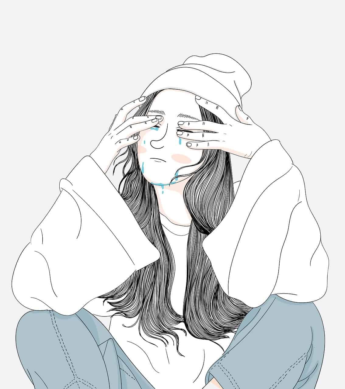 Alone Sad Girl DP