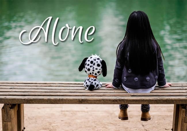 Alone Sad Girl DP