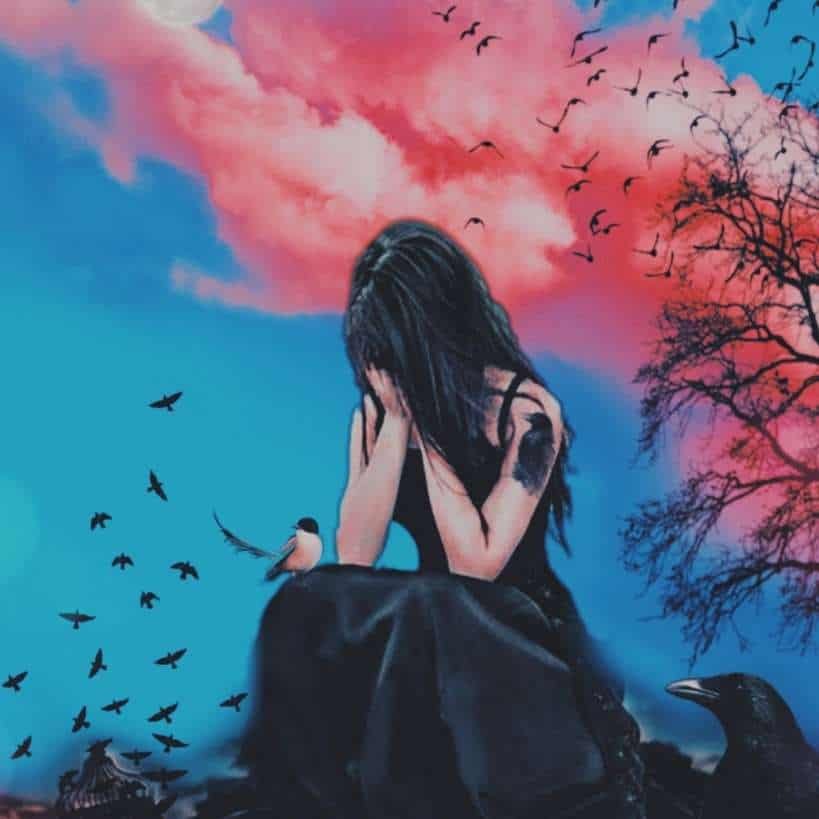 Girls Sad DP