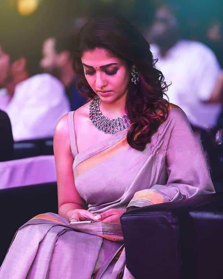 Nayanthara Images in Saree