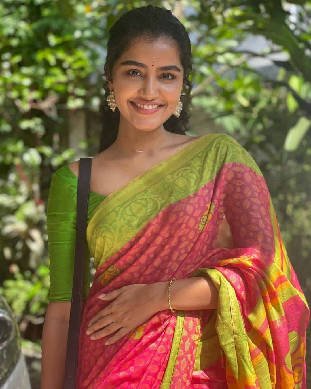 Anupama Parameswaran Photos in Saree