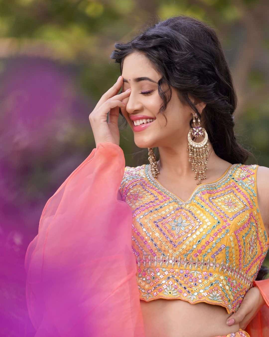 Shivangi Joshi Pic in Lehenga