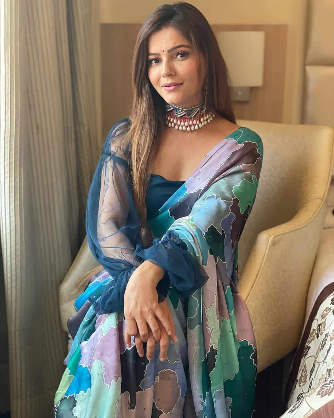 Rubina Dilaik Photo in Saree
