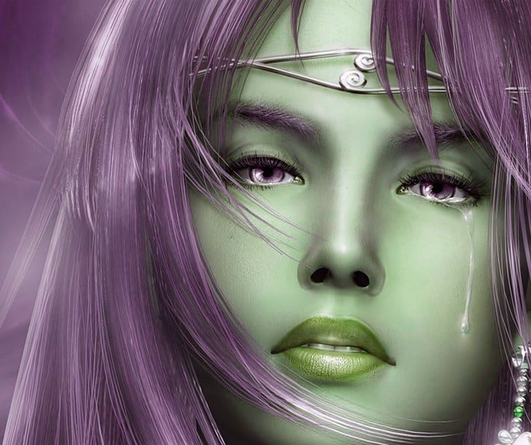 Crying Eyes DP for Whatsapp