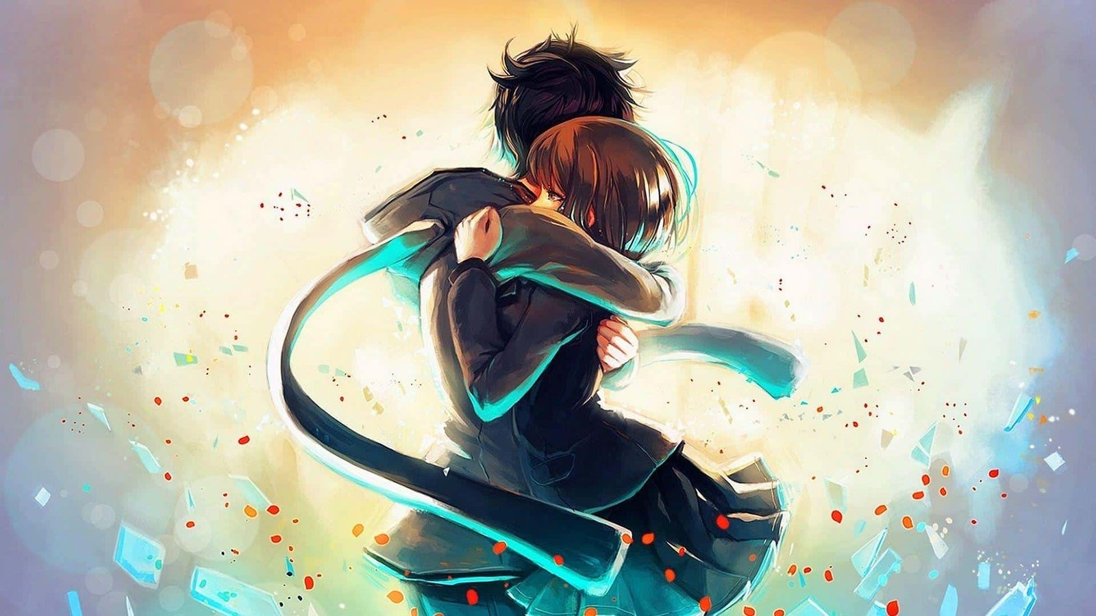 Hug Day Wallpaper