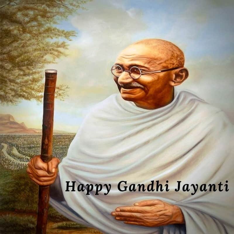 2 October Gandhi Jayanti Images