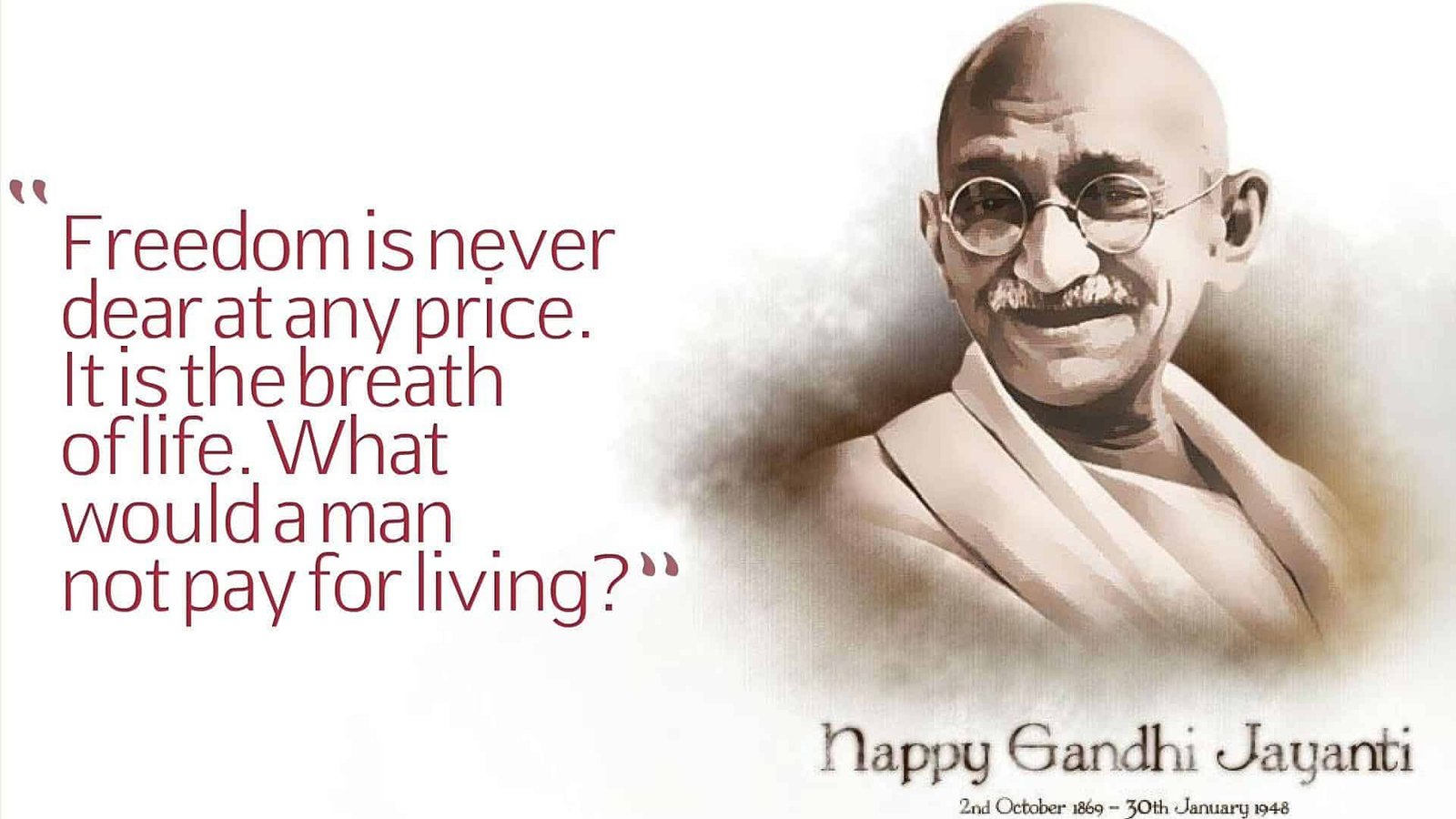 Gandhi Jayanti Wallpaper