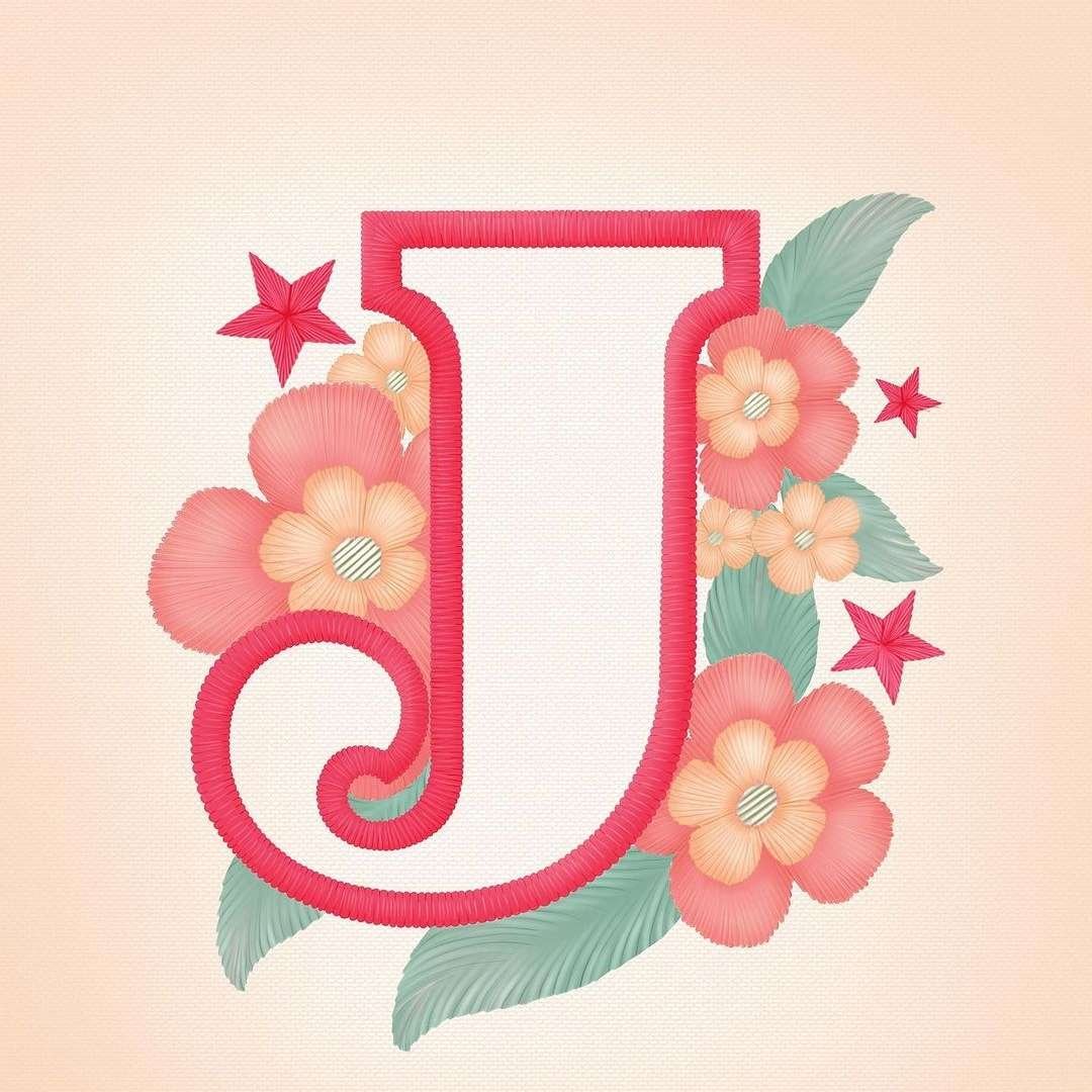 Stylish J Name DP