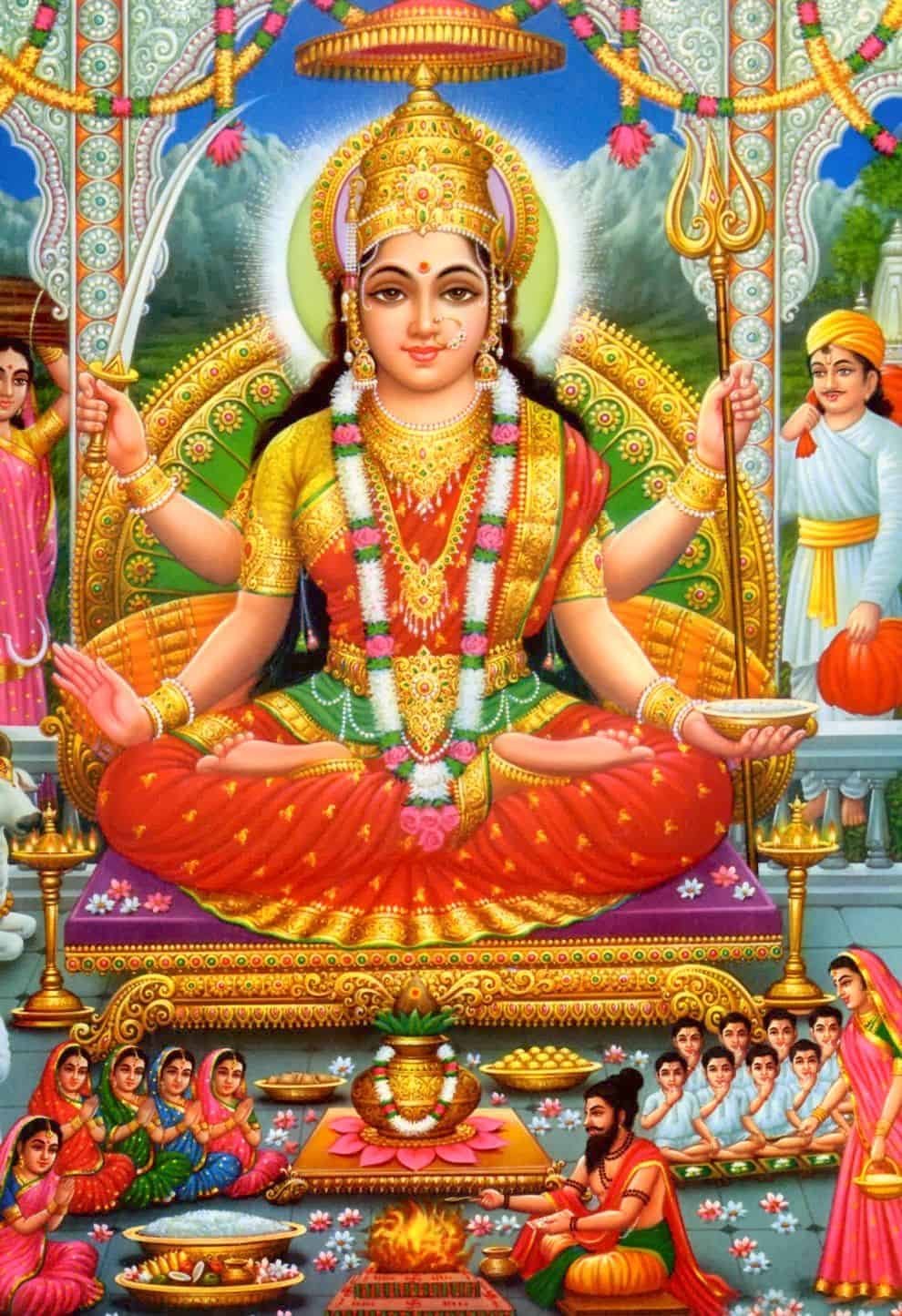 Images of Santoshi Mata